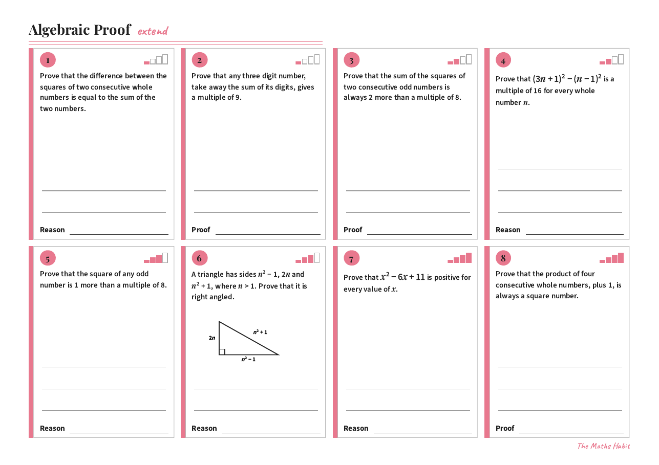 Algebraic proof, Extend, first page